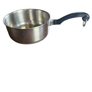 Vintage Farberware 1.5 Qt Aluminum Clad Stainless Steel Saucepan USA